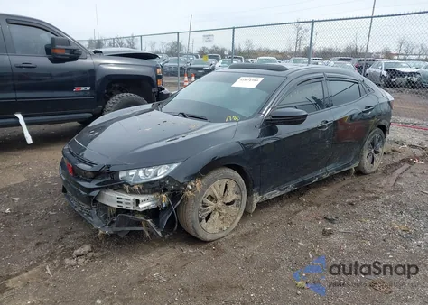 2017 Honda Civic Ex-L из США, поврежденный, VIN SHHFK7H79HU232235